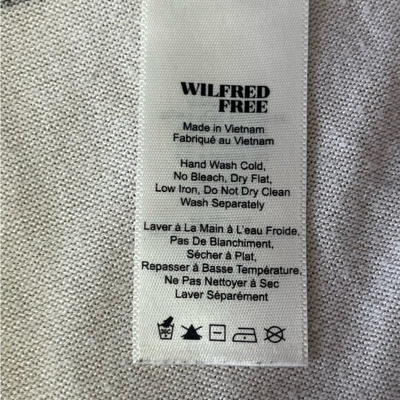 Wilfred Free Ornella Oversized Lightweight Knit Patchwork Print Tunic Tank - Picture 4 of 10